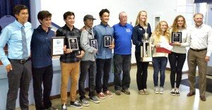 Members of the Morro Bay High School Track and Field Team are shown at the school’s Spring Sports Awards. Submitted photo
